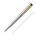 Parker Vector Gold Clip Ball Pen, Stainless Steel