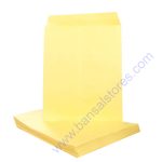 Envelope Yellow A5 Size (8″x10″) Laminated Inside Pack of 50 pcs