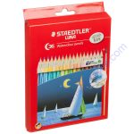 STAEDTLER Luna Classic Water Colour Pencils – box of 36 clrs