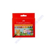 Faber Castell Jumbo Wax Crayons 24s