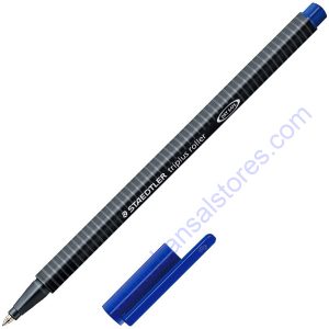 STAEDTLER Triplus Roller Pen in 4 clrs. black, red,blue & green