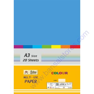 Lotus Multi Colour Paper Sheets A3 Size