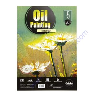 Scholar A3 Oil Painting Sheets Pack of 5