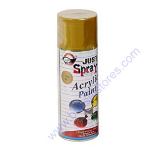 Just Spray Acylic Spray Paint- Gold