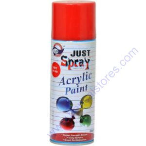 Just Spray Acylic Spray Paint- P.O Red