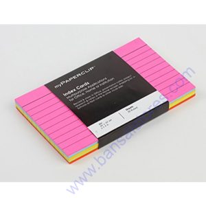 myPAPERCLIP Index Flash Cards (4 x 6 inch Ruled Line)