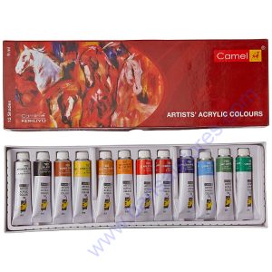 Camel Artists Acrylic Color 12 Shades 9ml