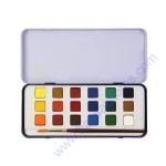 Camel Artists Water Color Cakes 18 shades 300C18