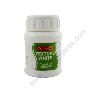 Camel Texture White Acrylic Color 100ml