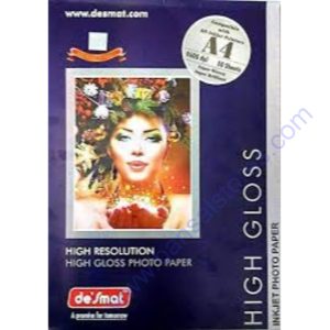 Desmat Glossy Paper A4 150gsm 50s