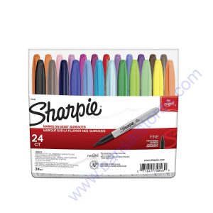 Sharpie Permanent Marker Fine 24p